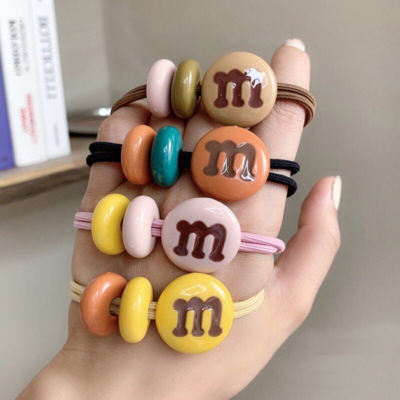 [HCM]Dây cột tóc dễ thương nhiều màu sắc - Sara Accessories