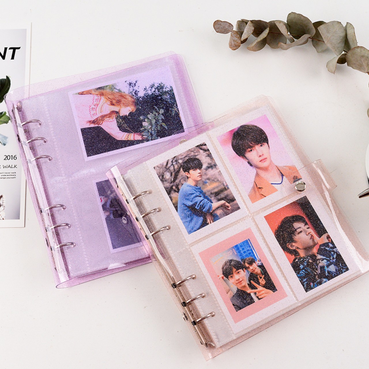 Binder bling đựng card (binder + 25 sheet đựng 200 card)