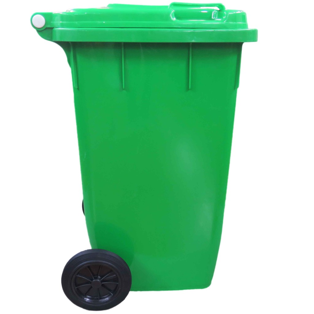 Thùng rác công cộng 100 lít có bánh xe
