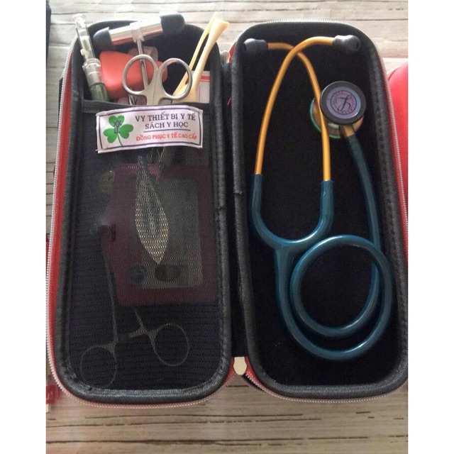 Túi Đựng Ống Nghe Littman Cao Cấp - Đỏ