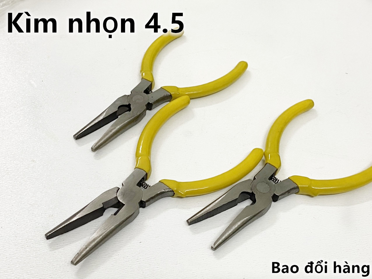 Kềm nhọn 4.5 inch combo 5