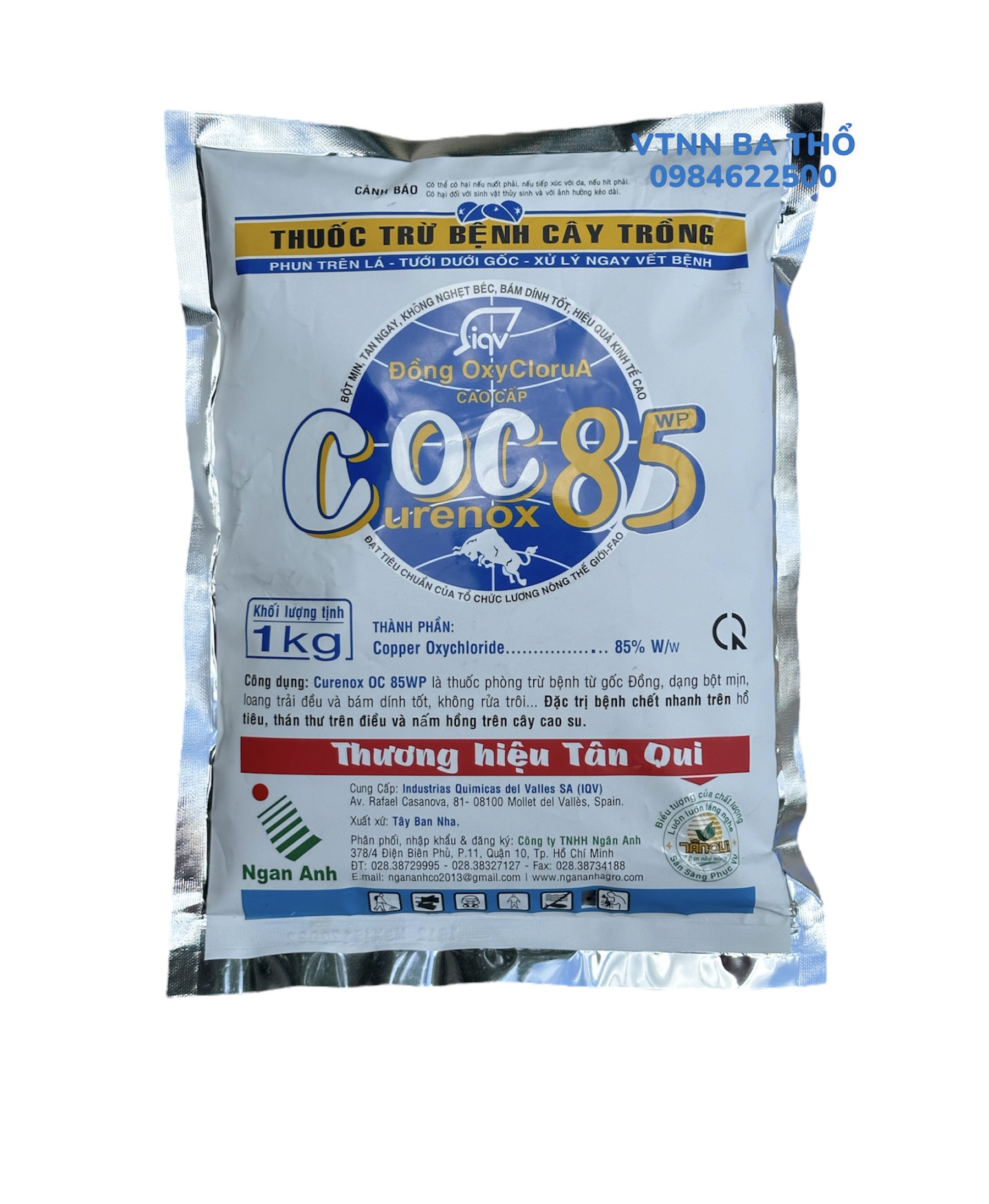 Thuốc trừ bệnh gốc đồng coc 85 gói 1kg