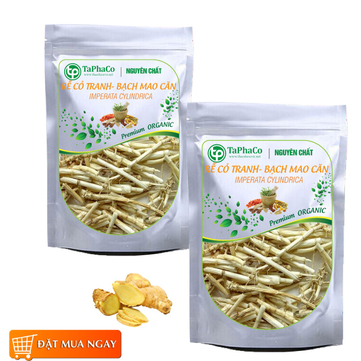 Rễ Cỏ tranh sấy khô túi lớn loại 500g - Hỗ trợ cải thiện sức khỏe người sử dụng - Thảo Dược Tấn Phát
