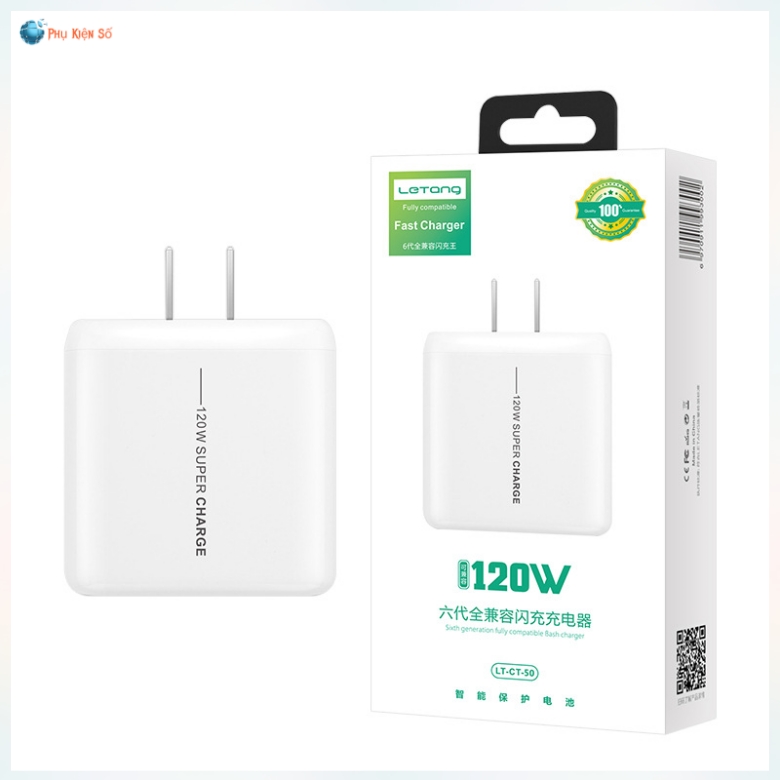 Củ Sạc Nhanh công suất cao 65W/6.5A cho Samsung, Iphone, Xiaomi, Vivo, Realme/ Oppo/Nokia