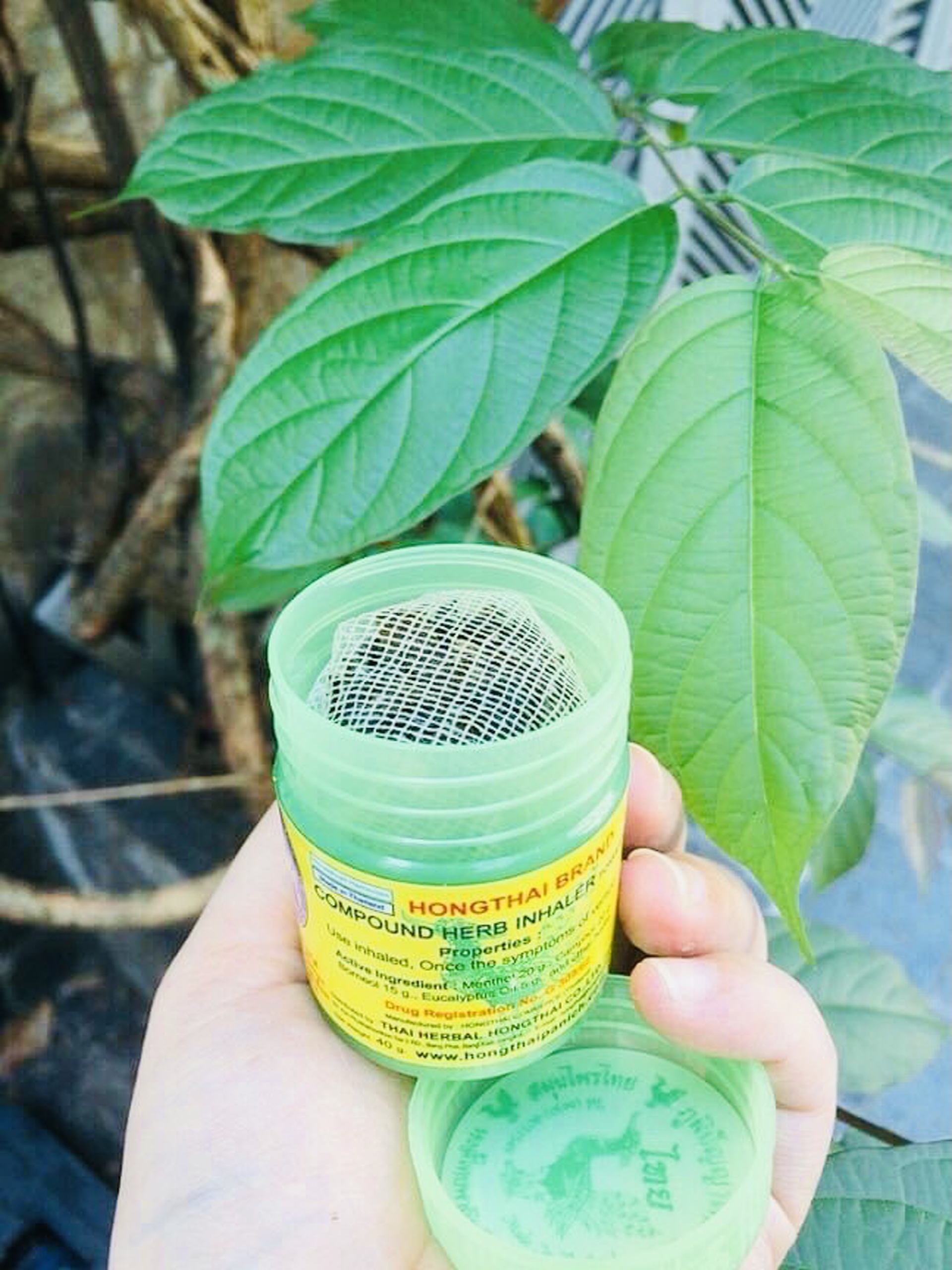[HCM]Lọ hít thảo dược Hong Thai 50gr Thái lan