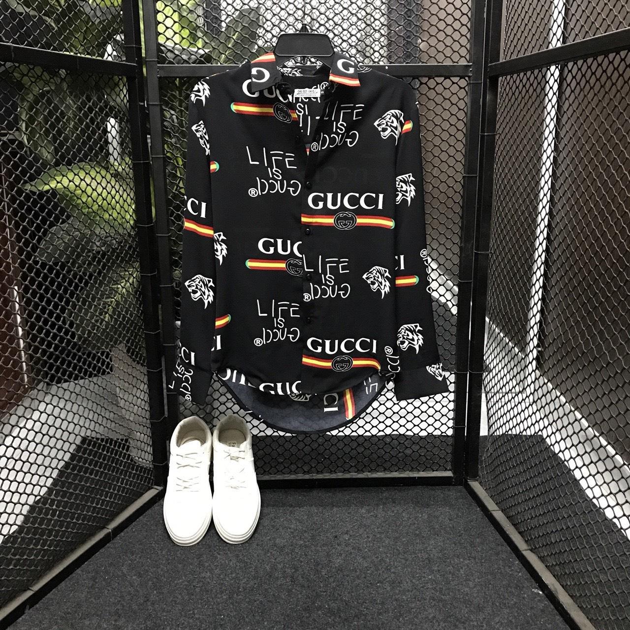[HCM]ÁO SƠ MI NAM NỮ CHẤT LỤA THỜI TRANG CAO CẤP MANGOFASHION89 U8