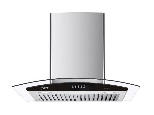 [Trả góp 0%]Máy hút mùi Chefs Kính cong 70 cm EH-R506E7G (Giá áp dụng giao tại HN, HCM& các tỉnh liên hệ shop)