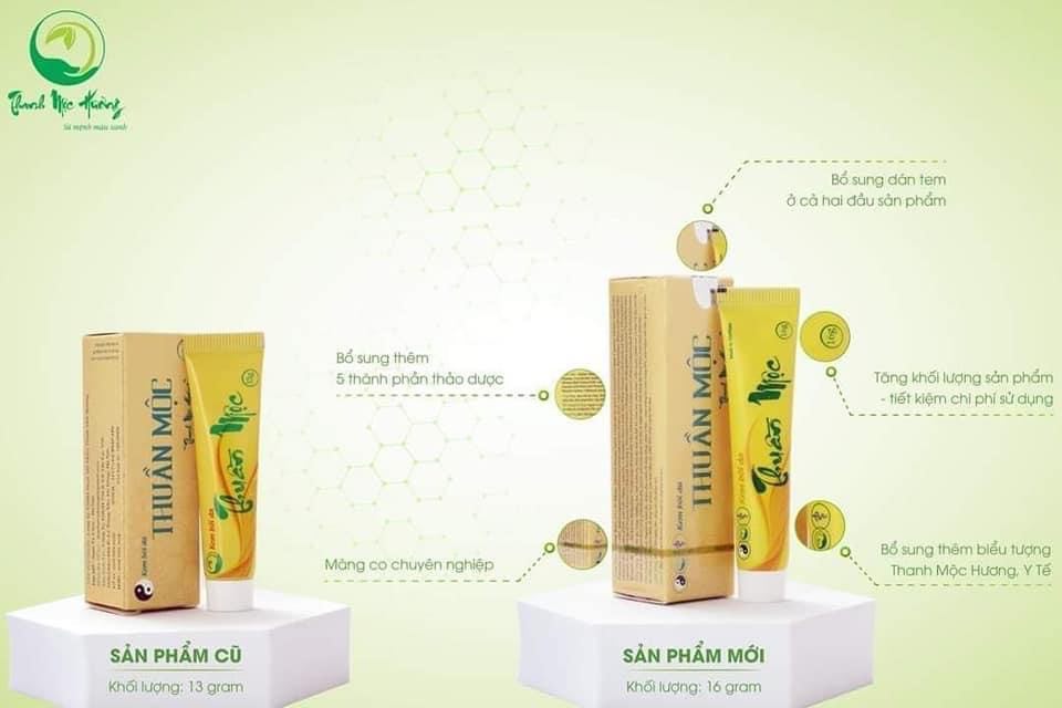 Kem Bôi Da Thuần Mộc - Tuýp mới - 16g