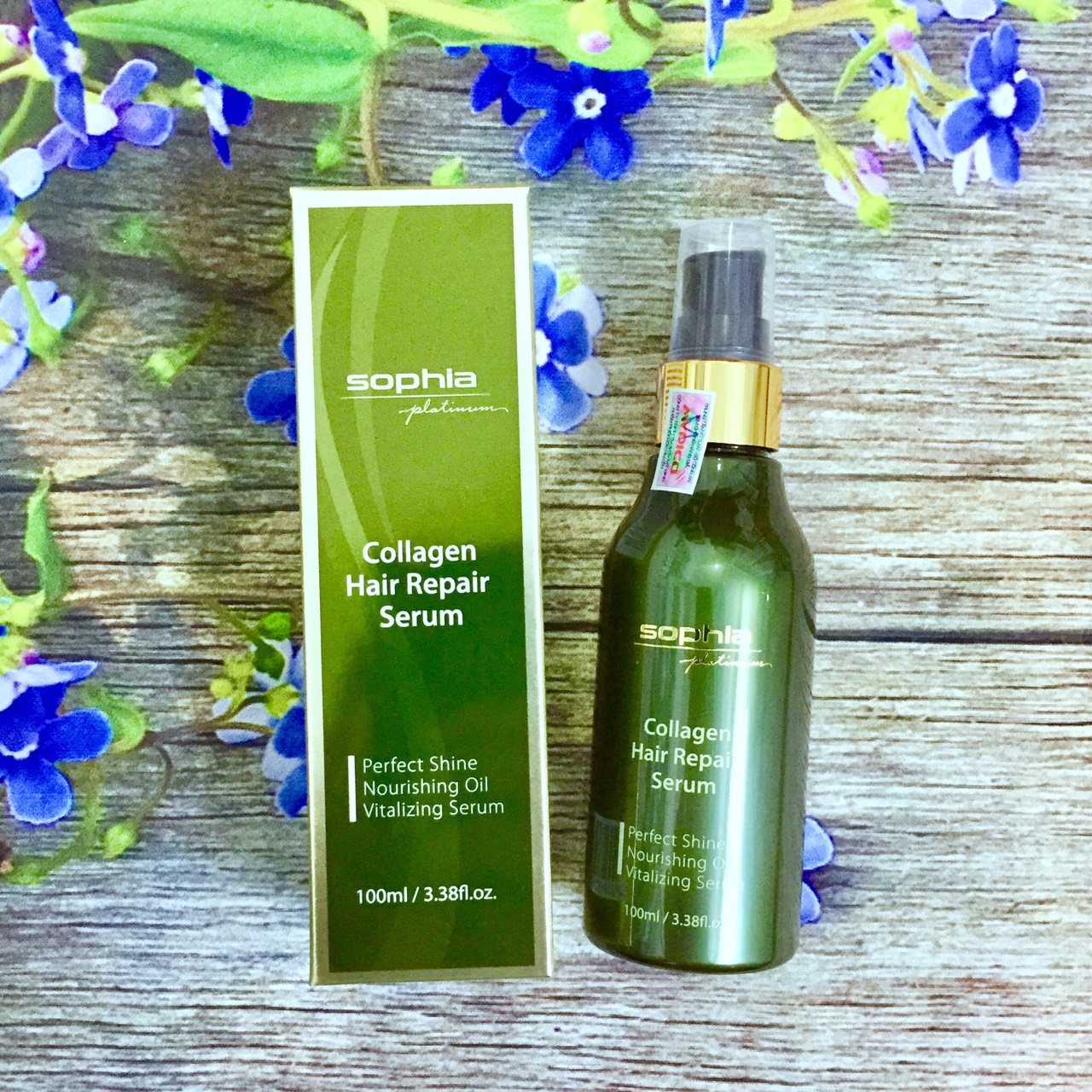 [HCM]Tinh dầu dưỡng tóc Sophia Platinum collagen Serum 100ml- phục hồi dưỡng tóc suôn mượt