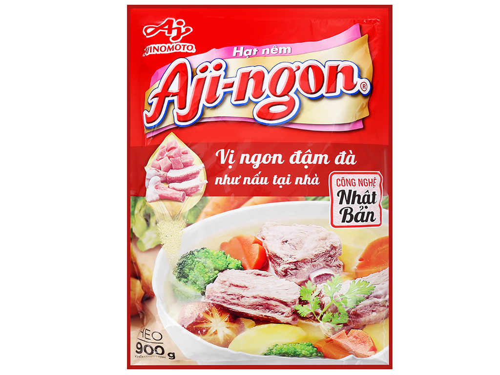 Hạt nêm Aji ngon gói 900gr