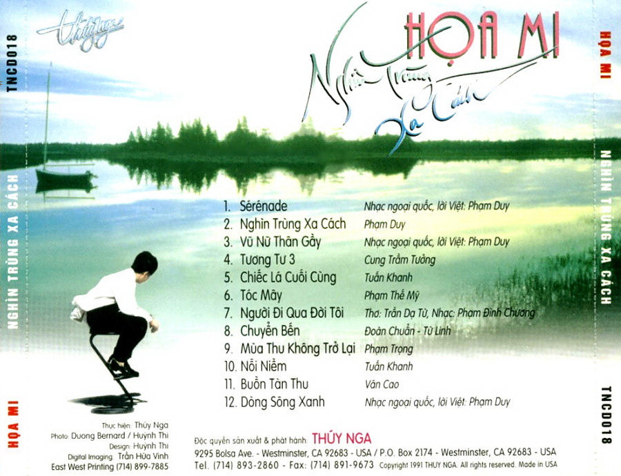 Bộ 6 Đĩa CD nhạc trung tâm Thúy Nga 4 (phôi đĩa nhật)