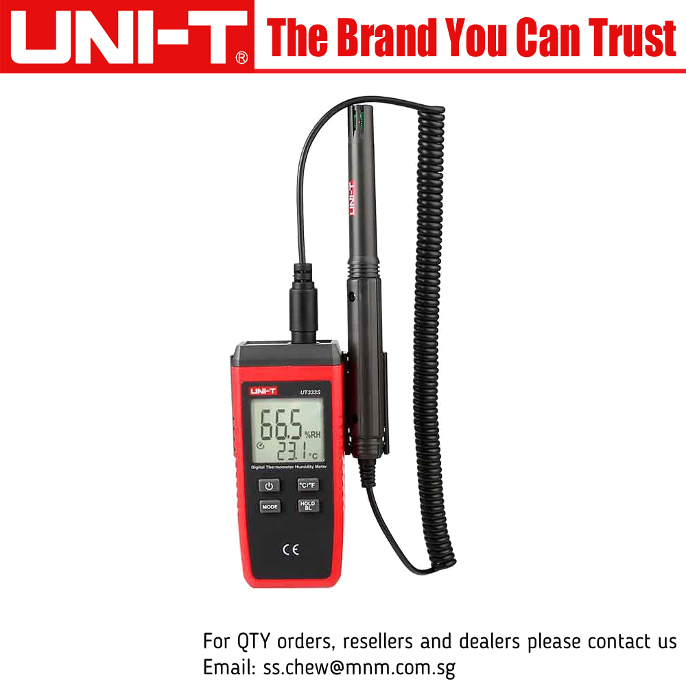 [HCM]UNI-T UT333S Digital Temperature Humidity Meter