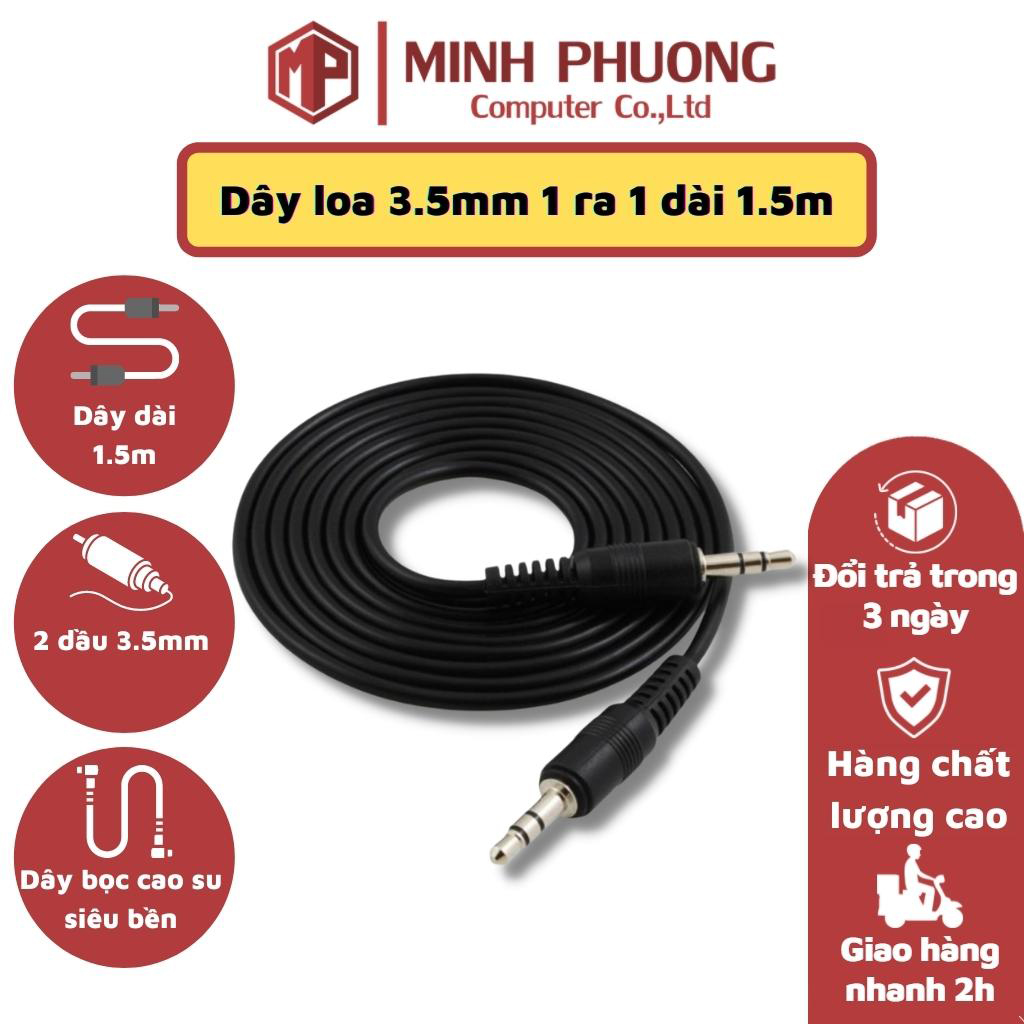 Dây loa 1 ra 1 dài 1.5m
