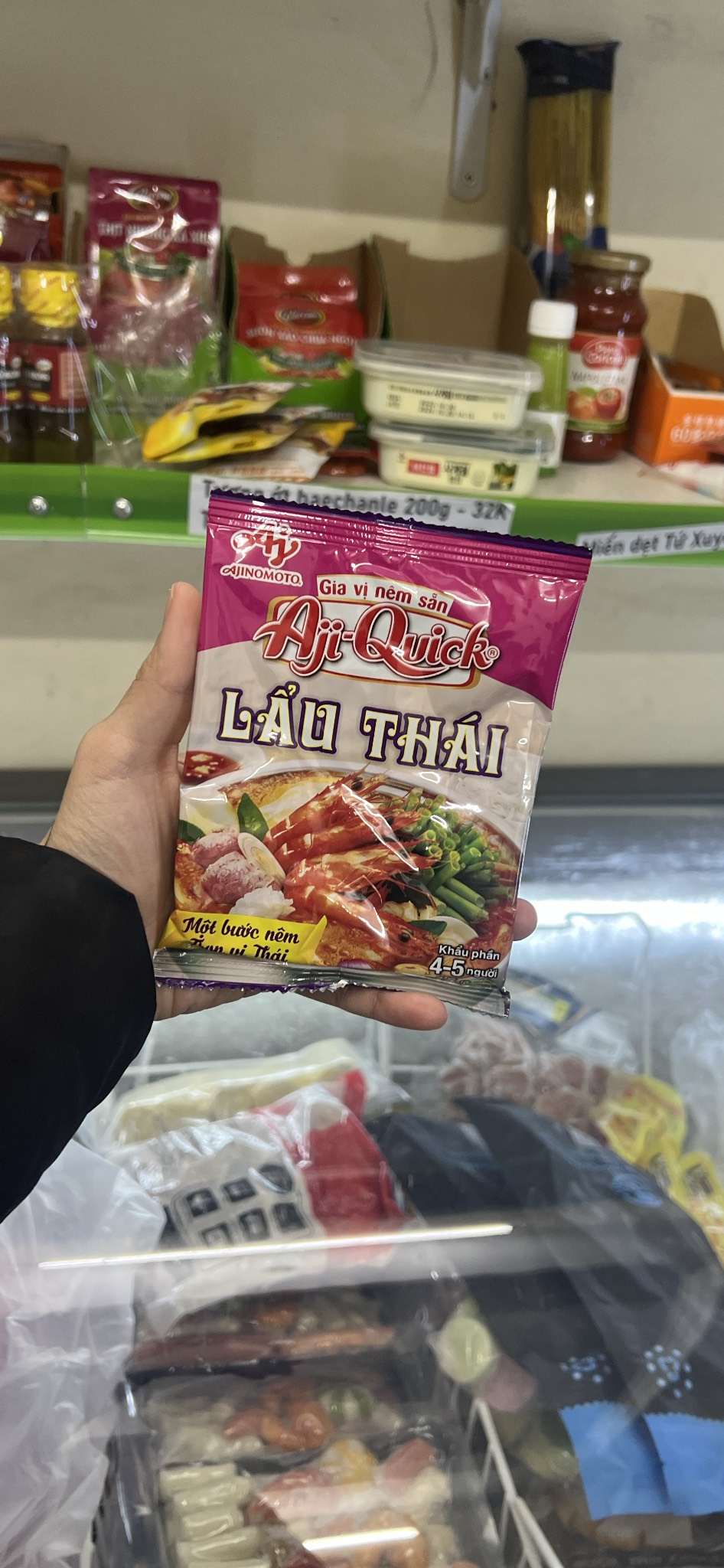 Gia vị lẩu thái chua cay ajiquick 50g