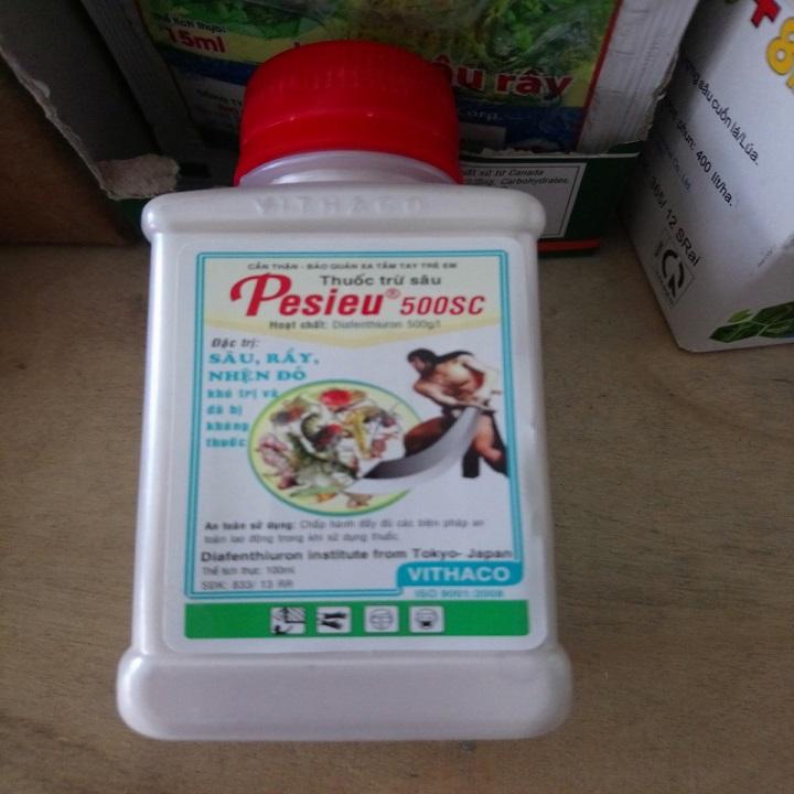 [HCM]PESIEU chuyên trừ sâu rầy nhện đỏ - Chai 100 ml