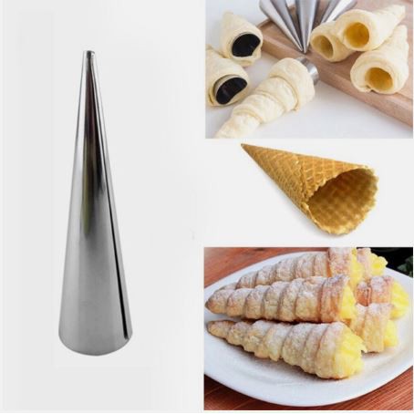 Khuôn Làm Bánh Ốc Quế / Bánh Sừng Bò / Bánh Mì Cuộn