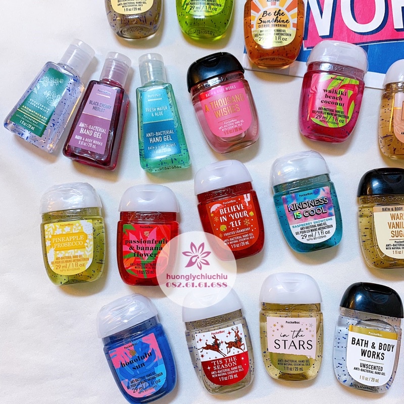Gel rửa tay khô Bath and Body Works 29ml
