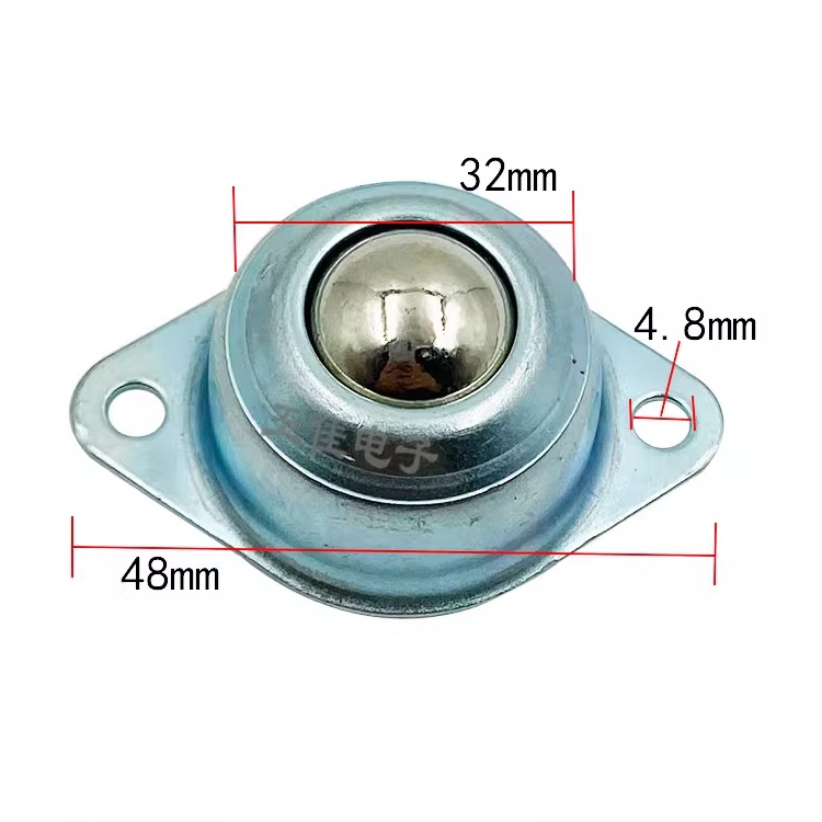 Bánh Xe Đa Hướng Mắt Trâu (Sắt)
