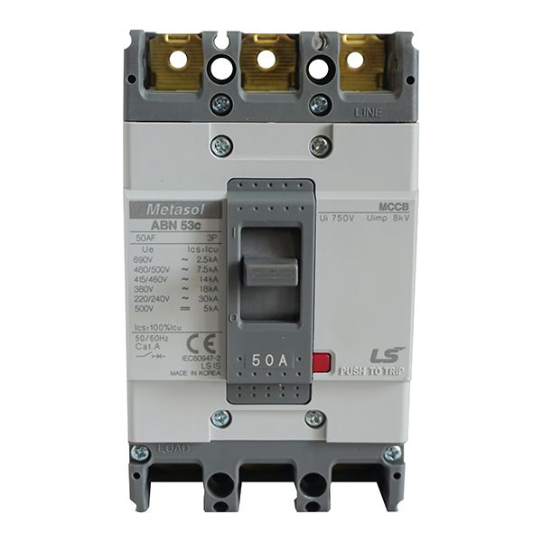 Cầu dao dạng khối 3 pha 50A
