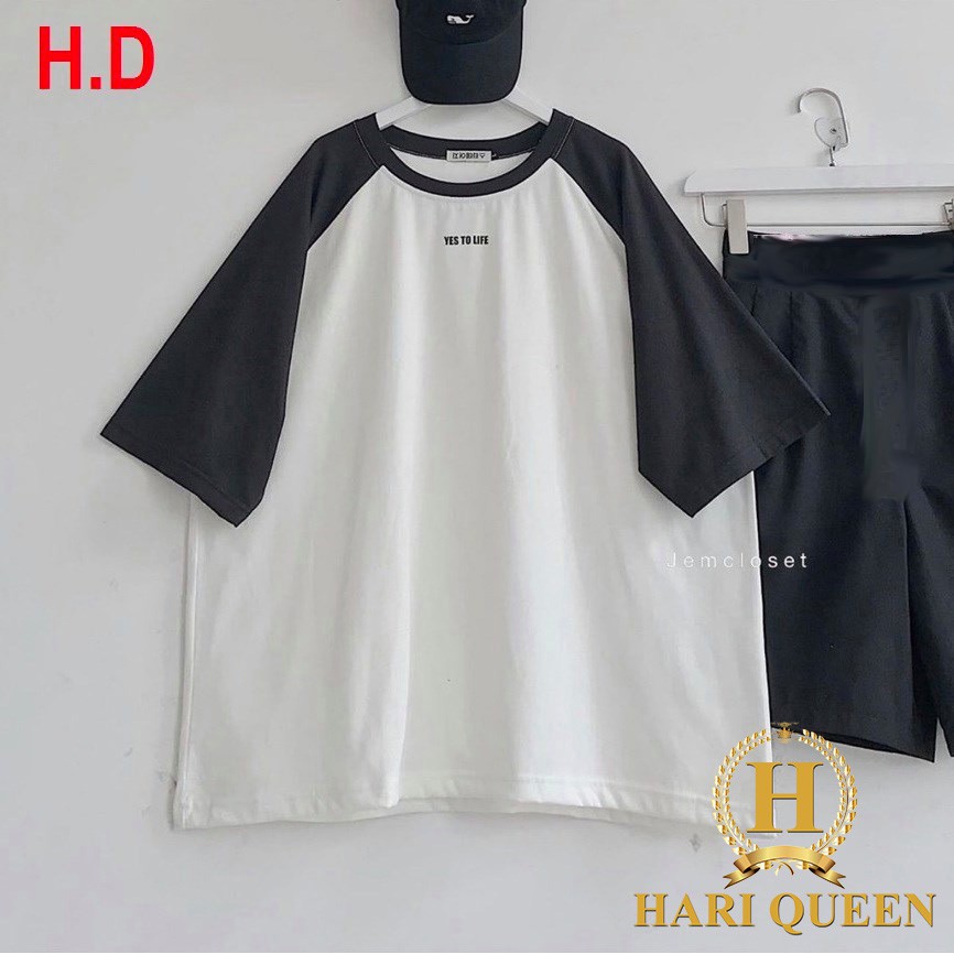 Sét áo Yes To Life + quần đùi chun DHA0720
