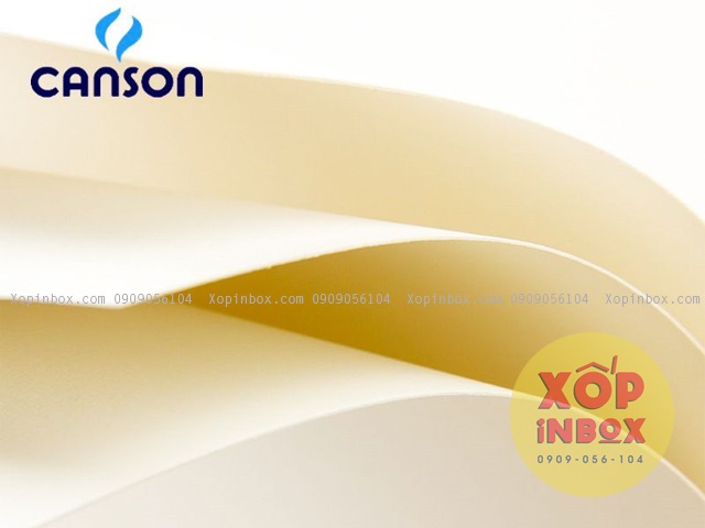 Giấy canson Pháp A1 dày 250gsm xấp 10 tờ