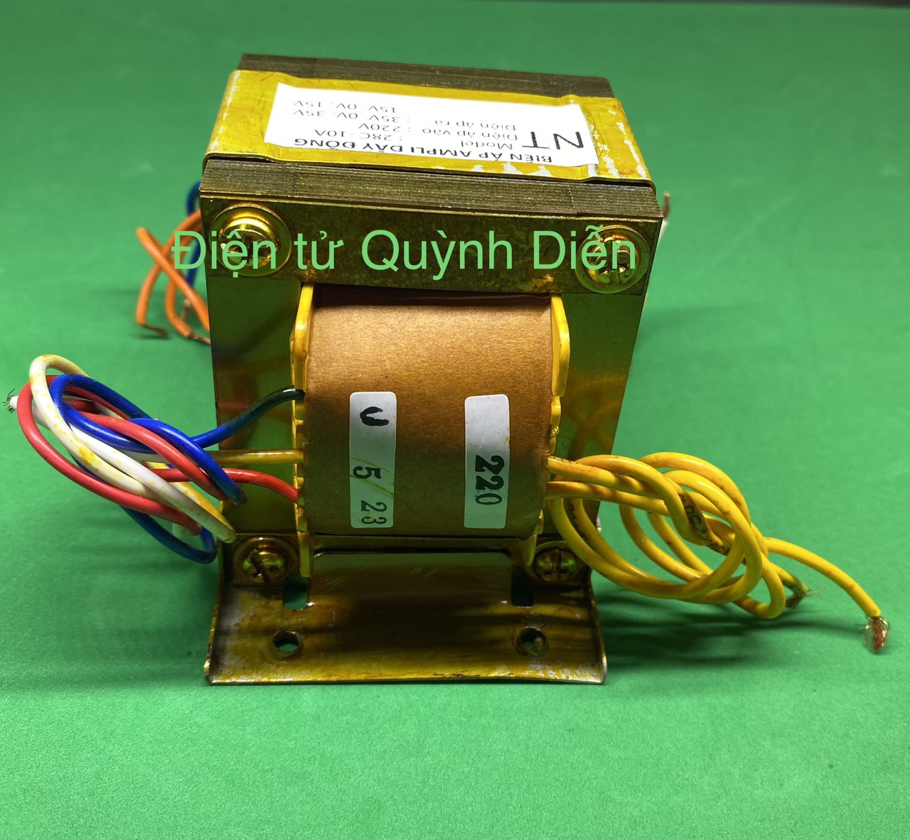 Biến áp Ampli 10A 30V đôi 100% Dây đồng