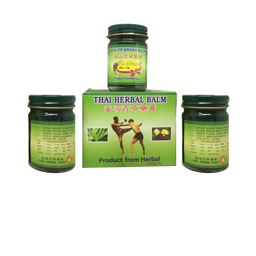Dầu cù là THẢO DƯỢC BOW TIP BRAND BALM 50g ( Xanh )