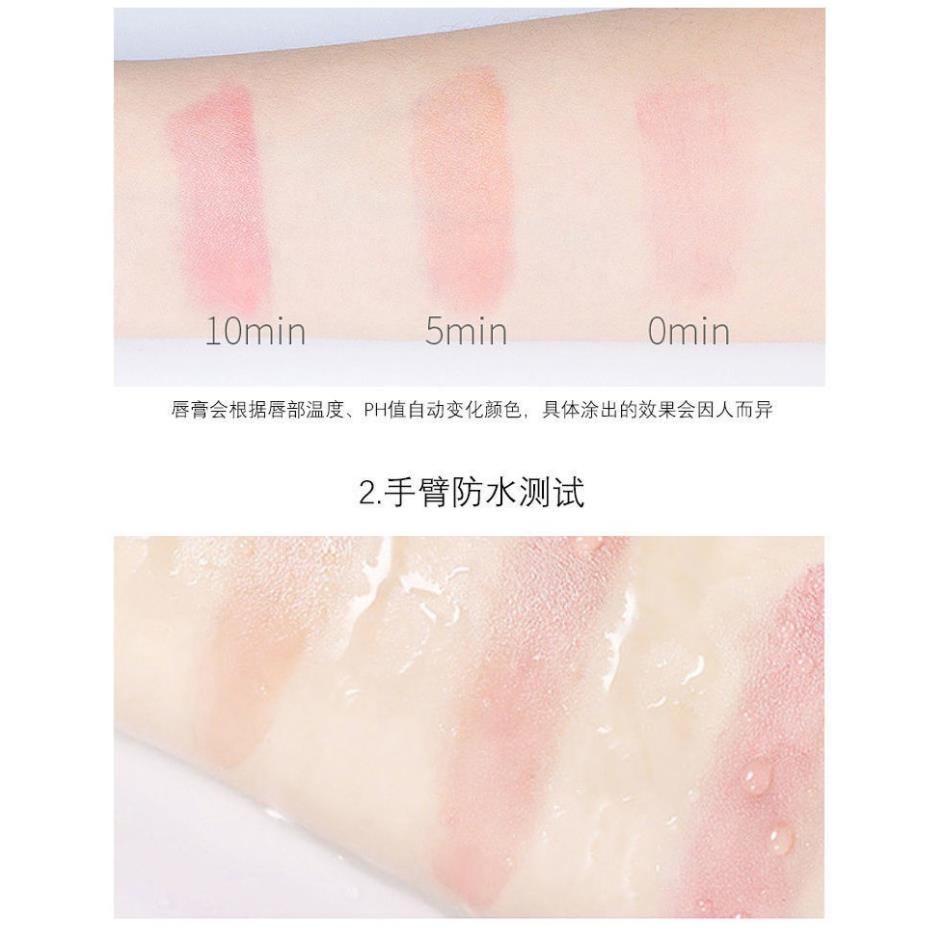 Son Dưỡng Rắc Vàng 24k Dạng Thạch HEYXI