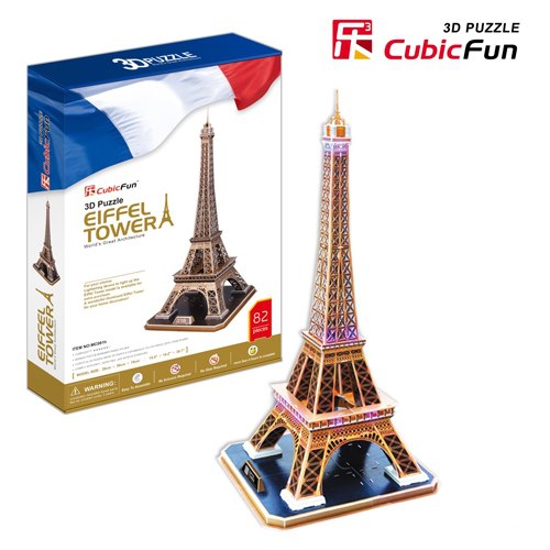 Mô hình giấy 3D CubicFun - Tháp Eiffel - Pháp