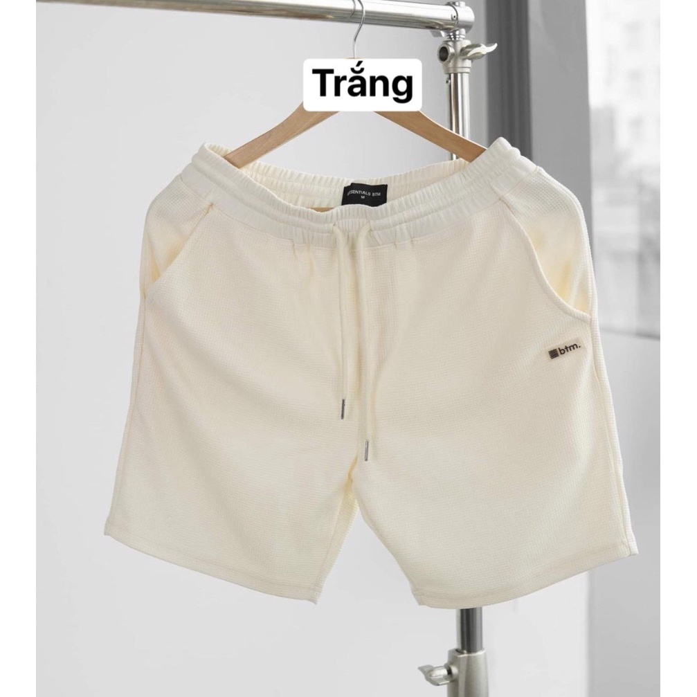 Quần short nam,nữ chất vải tổ ong co giãn