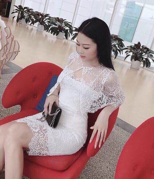 [HCM]Đầm ren xinh xắn