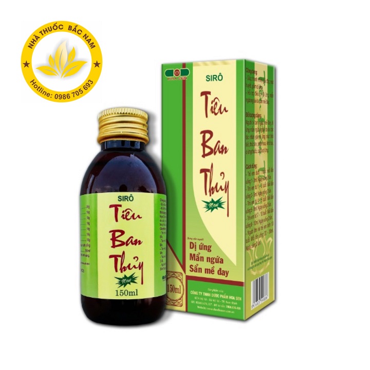 Tiêu ban thủy – hỗ trợ dị ứng