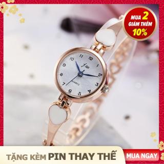 [ShorNo s shop] Đồng hồ nữ JW, dây kim loại, kiểu lắc tay nhỏ nhắn, 2 màu gold silver thumbnail