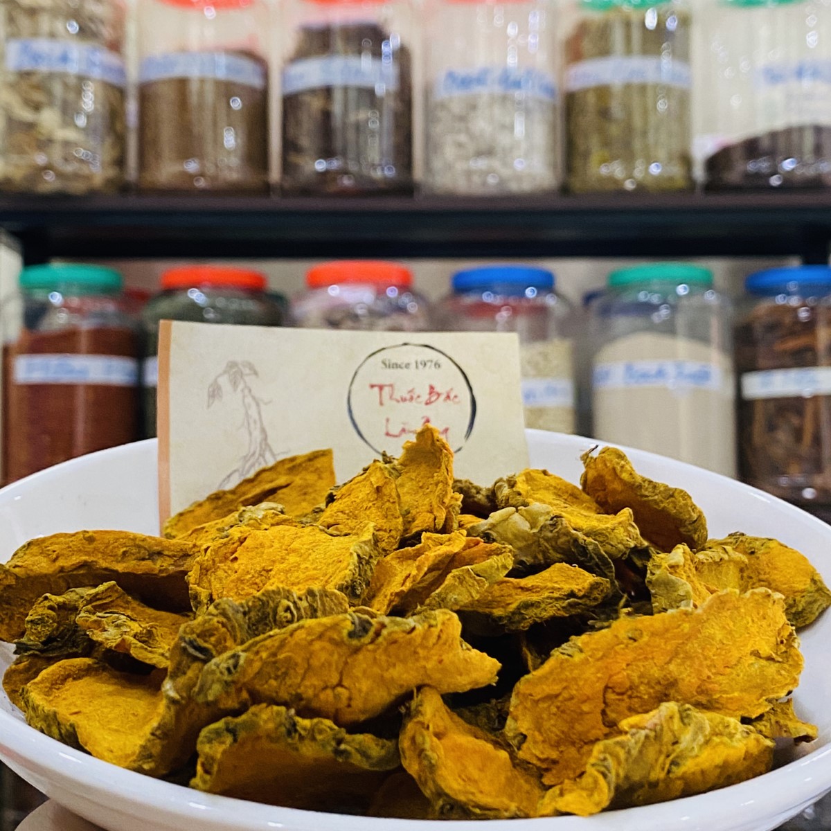Nghệ Vàng Thái Lát Khô, Sạch 100g