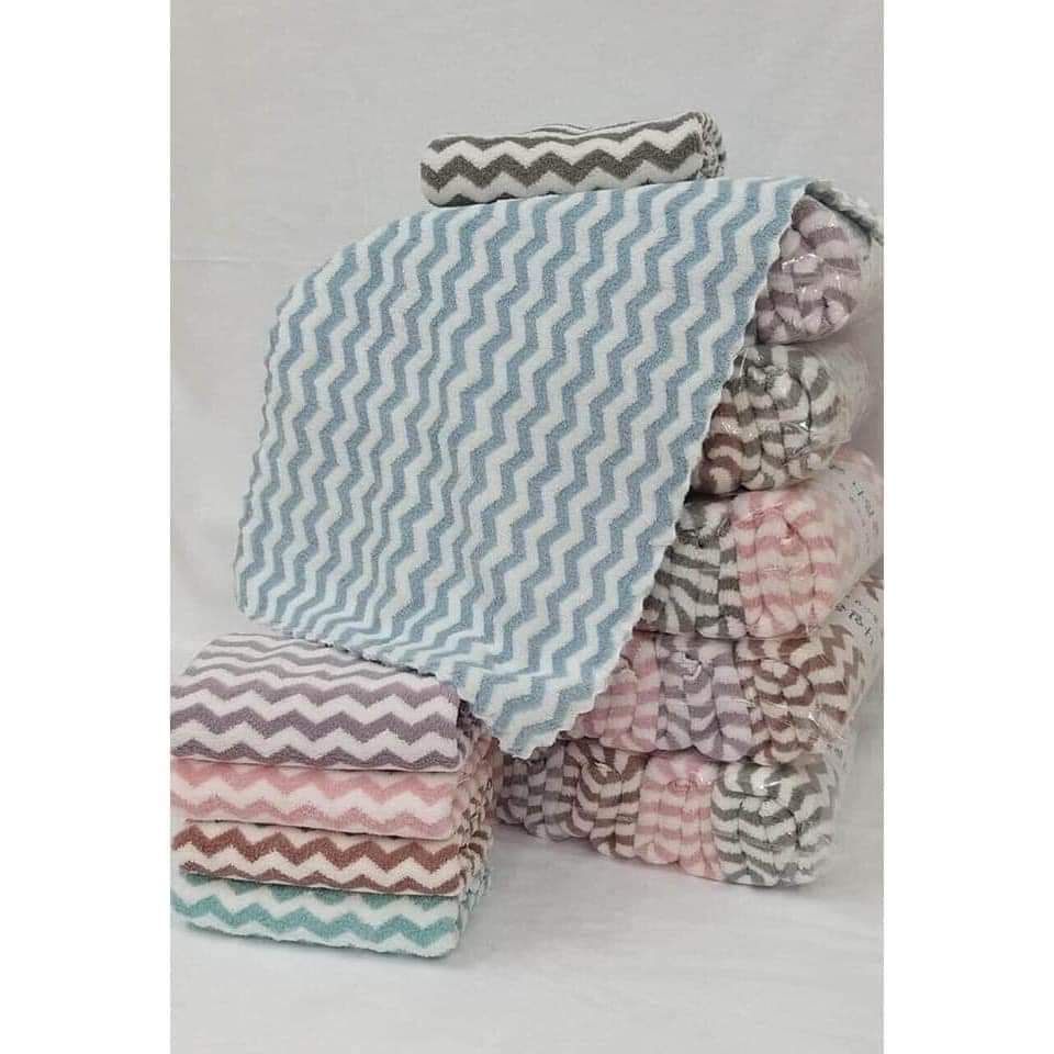 Set 5 khăn mặt xuất hàn 100% cotton