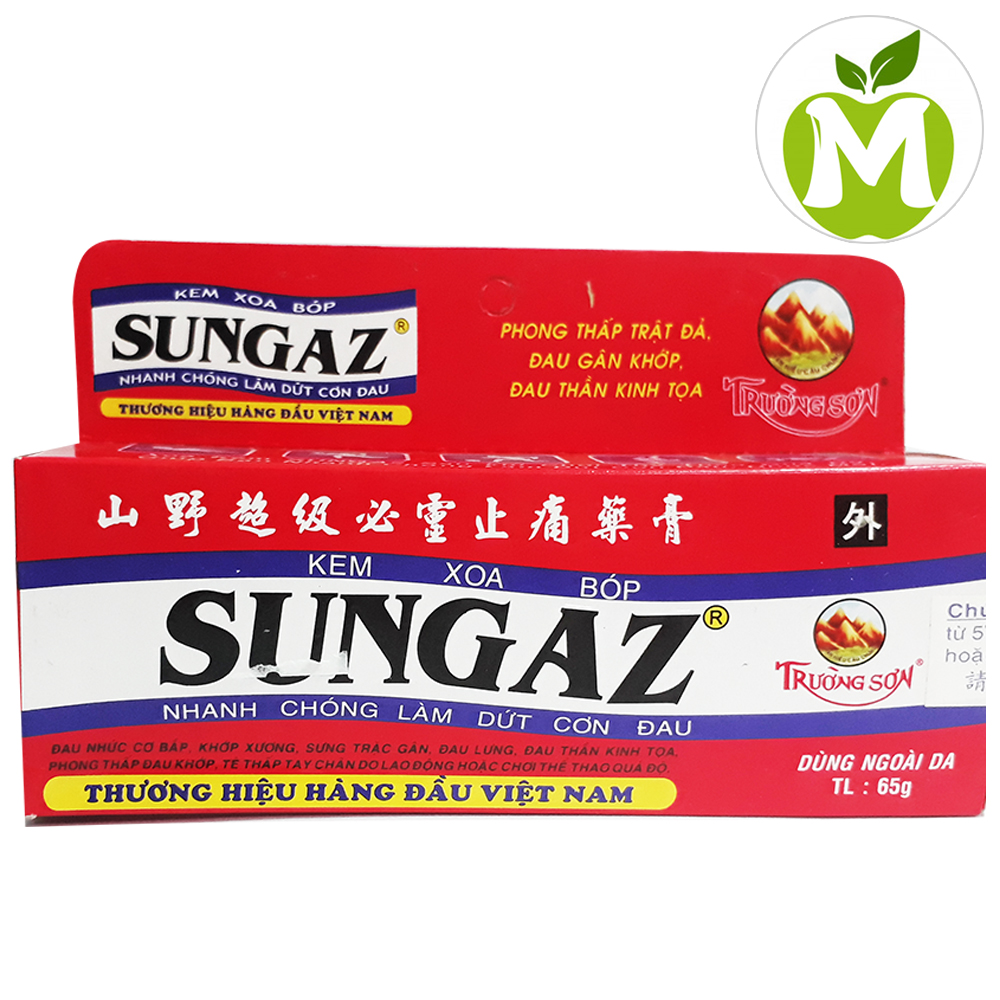 Kem xoa bóp giảm đau Sungaz (30g)