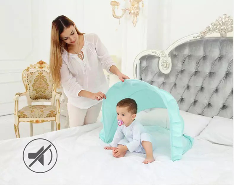 Mùng chụp chống muỗi cao cấp cho bé