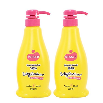 Sữa tắm gội 2in1 Wesser cho bé