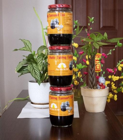Nước tương tỏi 400g