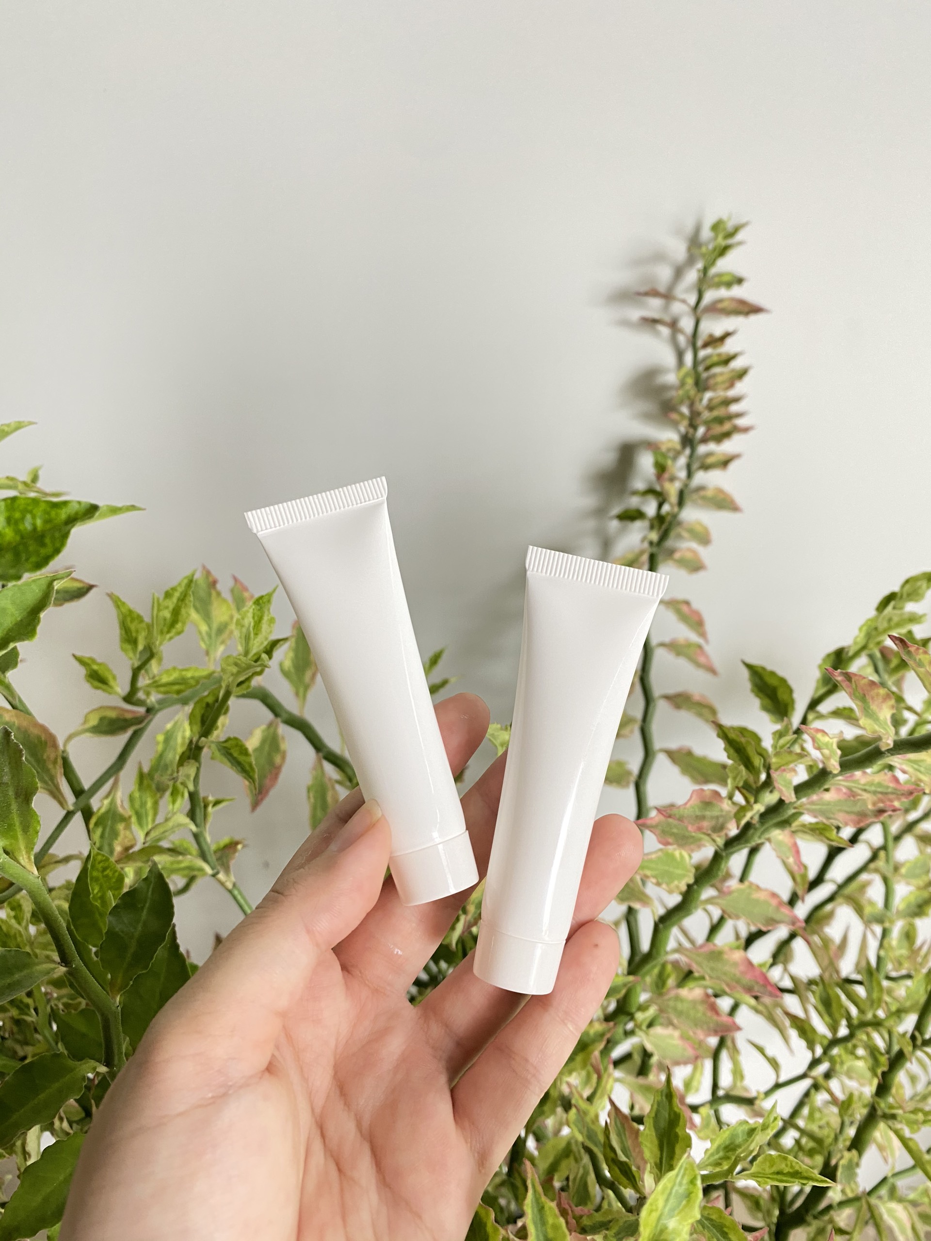 Combo 100 tuýp nhựa nền trắng 15ml (Fi19)