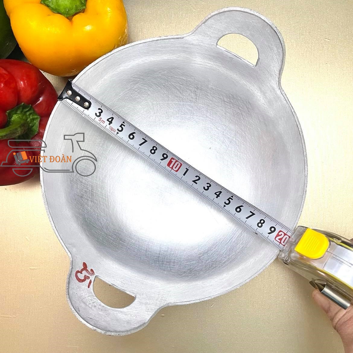 Chảo nhôm quai liền, chảo nhôm máy bay- size nhỏ. dụng cụ làm bánh tai yến, cơm cháy, kho quẹt, chiên trứng. chảo dày cao cấp, kiểu dáng dễ thương. đồ dùng gia đình, quán ăn chuyên nghiệp