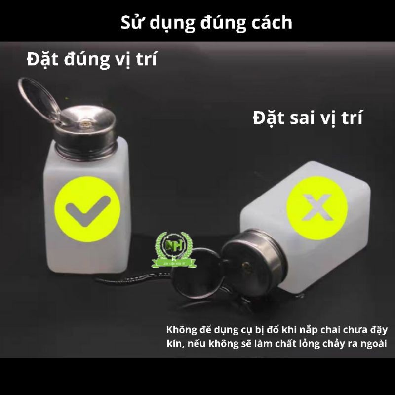Lọ đựng dung dịch rửa mạch Putin