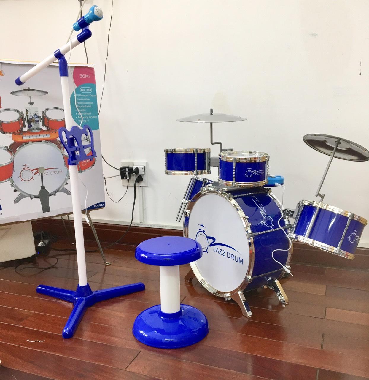 Bộ trống Jazz Drum 10 chi tiết cho Bé