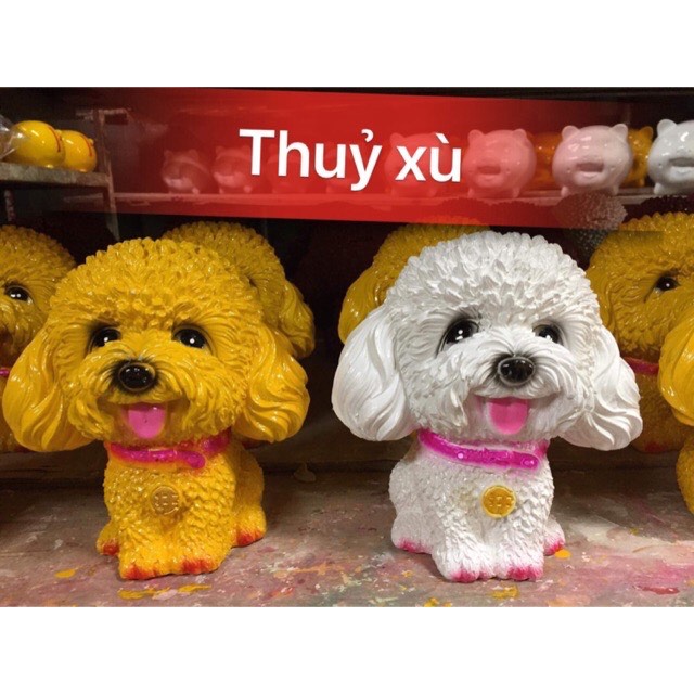 Lợn đất tiết kiệm (chó xù tiết kiệm)