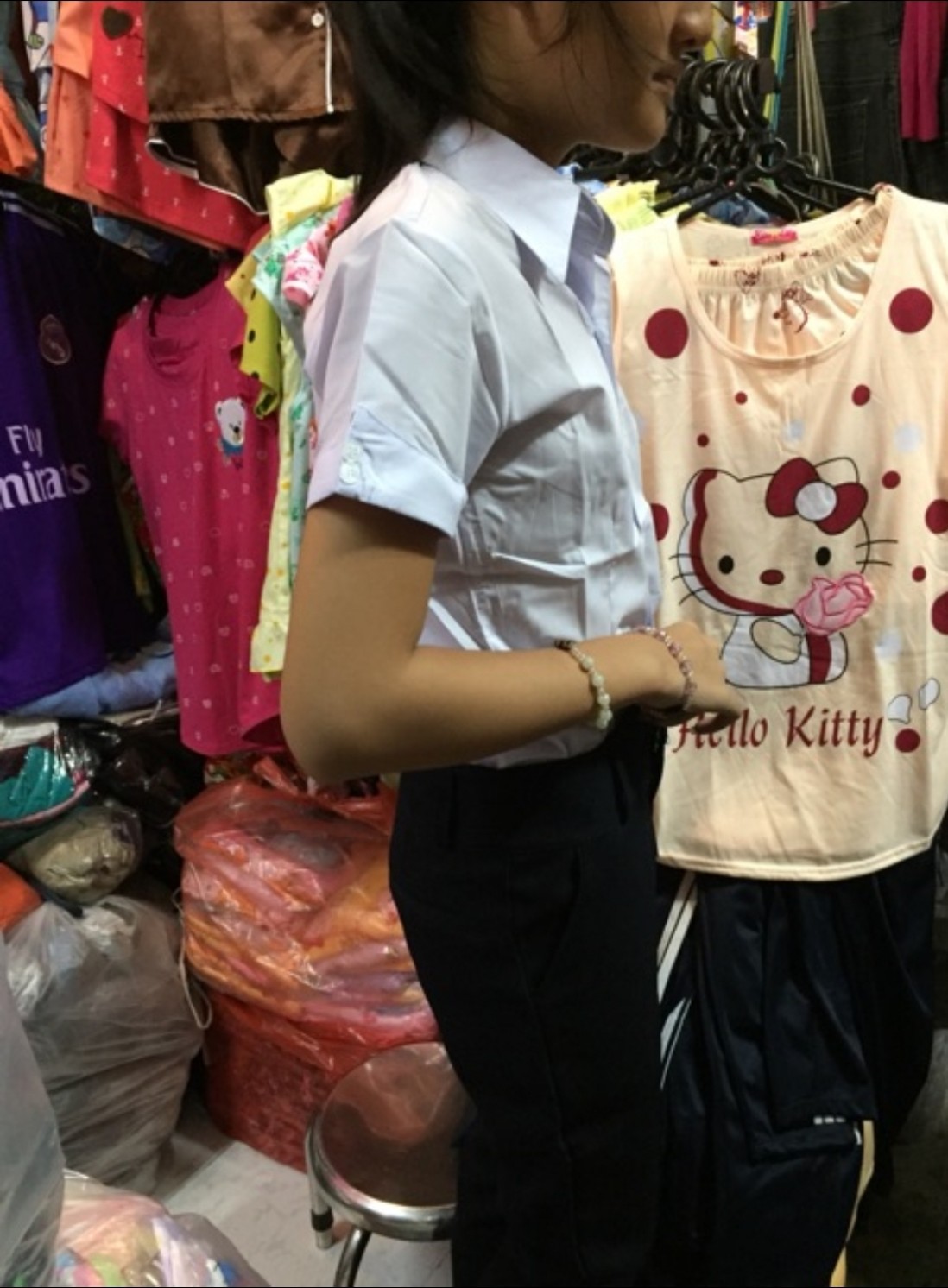 [HCM]Áo sơ mi học sinh nữ