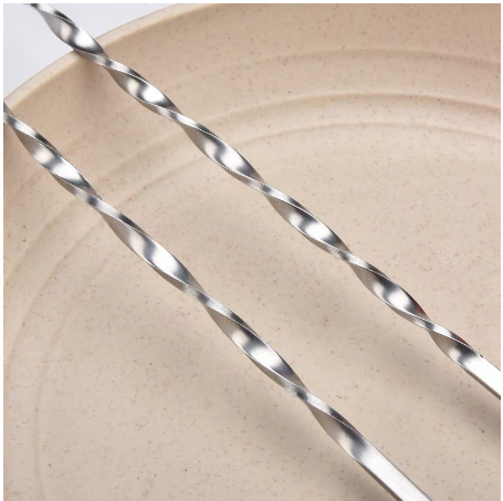 Thìa inox pha chế Cocktail 2 đầu tiện dụng