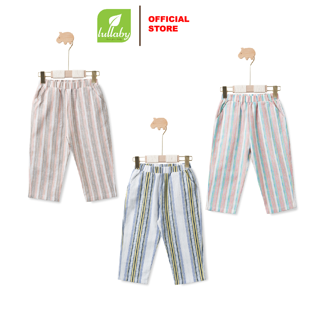 LULLABY - NH249V - Quần dài kẻ dọc