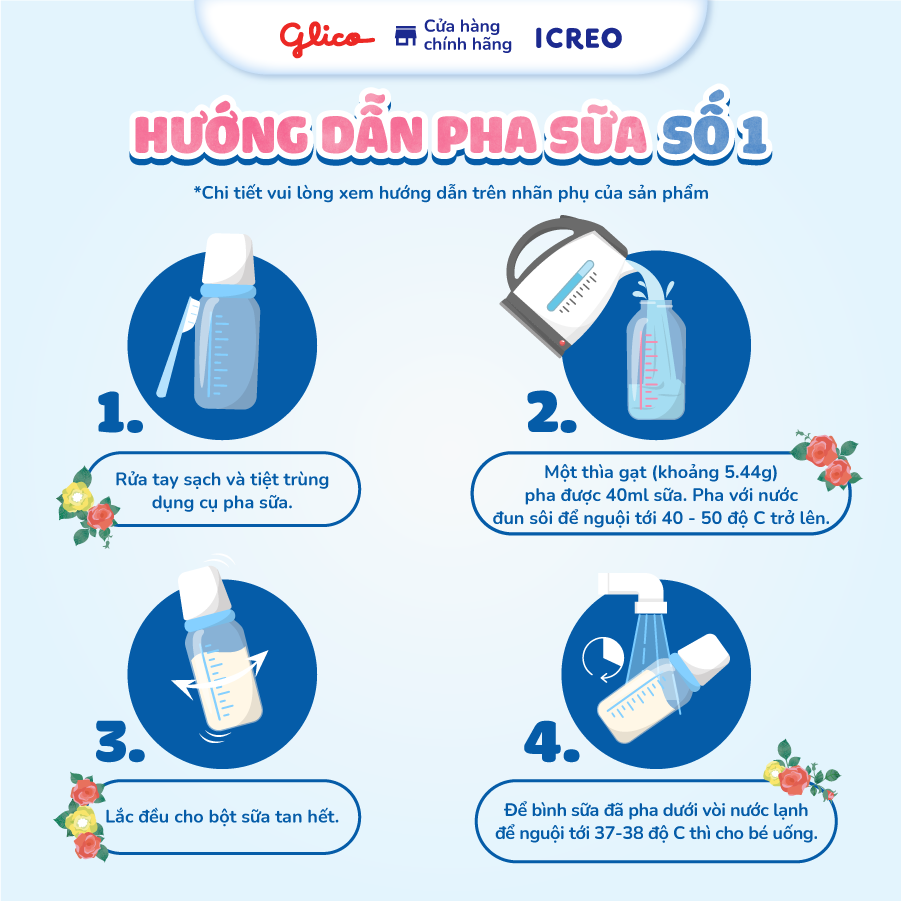 (FREEESHIP-QUÀ) Combo 3 Lon Sữa Bột Dinh Dưỡng Glico Icreo Grow-Up Milk (820g/lon)