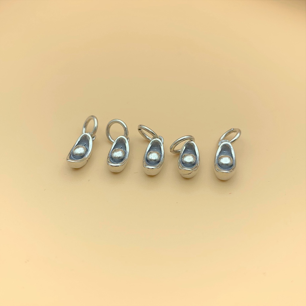 Charm treo thỏi bạc loại nhỏ bạc thái - charm bạc 925 - mã ca535
