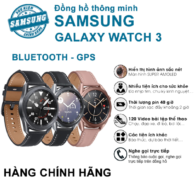 [Trả góp 0%]Đồng hồ thông minh Samsung Galaxy Watch 3